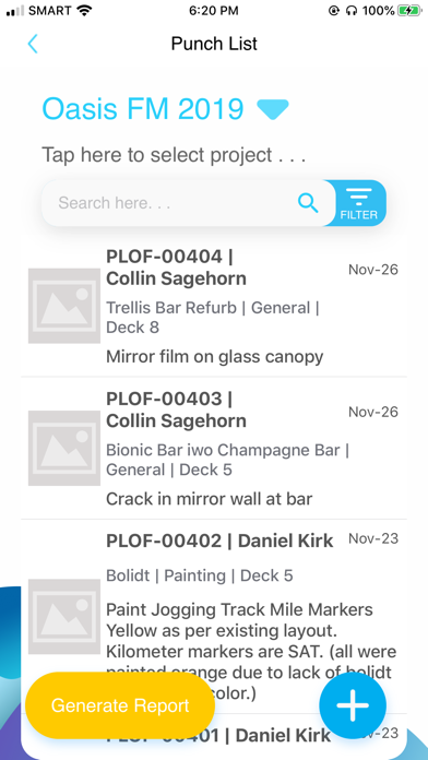 i95 Punch List screenshot 3