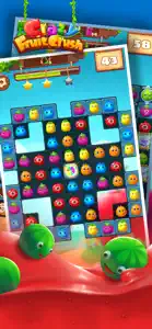 Crazy Fruit Crush - Match Game screenshot #3 for iPhone