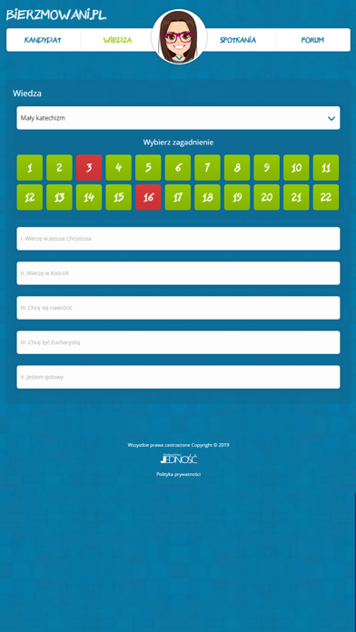 App screenshot