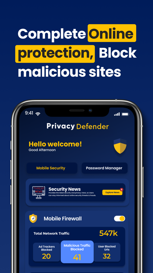 #5. Privacy Defender - Security (iOS) Podle: Pligence Inc.