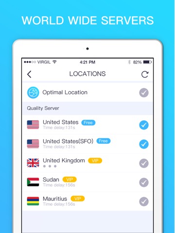 VPN for iPhone - Unlimited VPNのおすすめ画像3