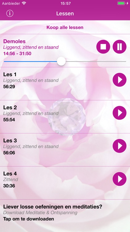 Yoga met je ogen dicht