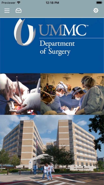 Department of Surgery at UMMC