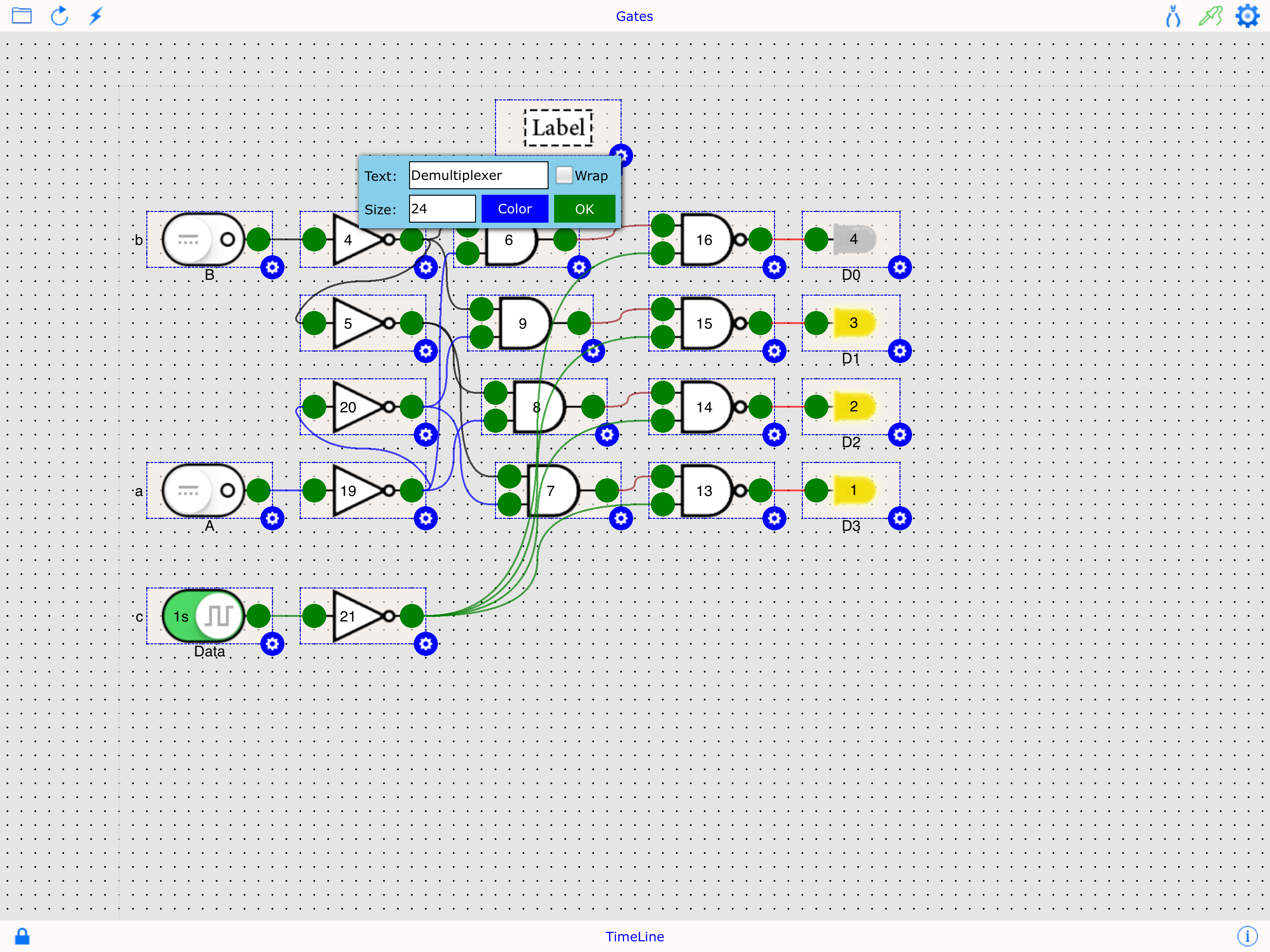 Digital Circuit Simulator Lite