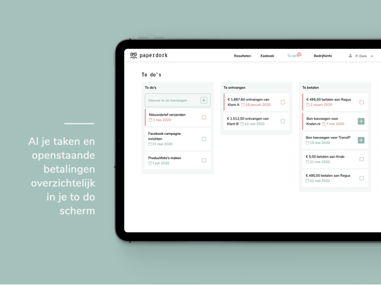 Screenshot #6 pour Paperdork | ZZP boekhouding
