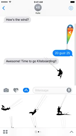 Game screenshot Kiteboarding Stickers mod apk