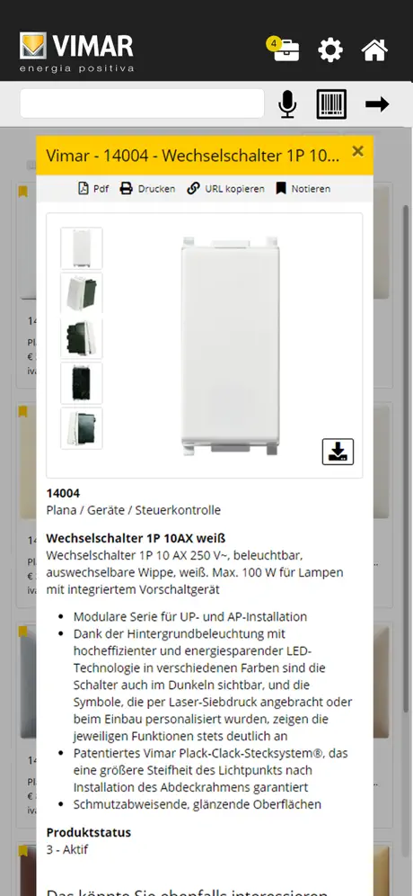 Vimar Produkte
