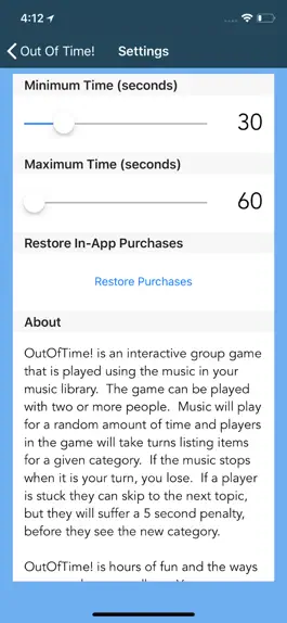 Game screenshot OutOfTime! hack