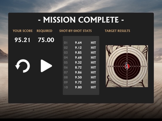 Shooting Range: Desert iPad screenshot 4 - Games app