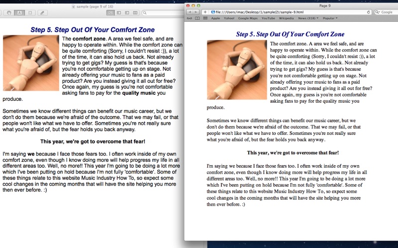 Screenshot #2 pour PDF to Html Converter +
