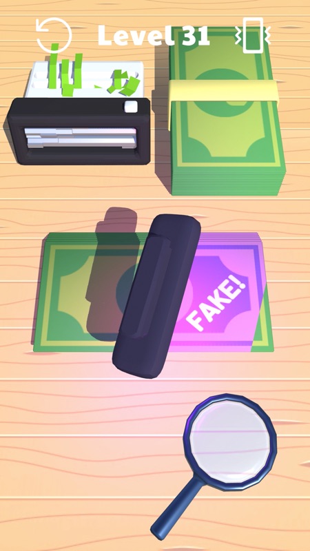 Money Buster 3D: Fake or Real screenshot 1