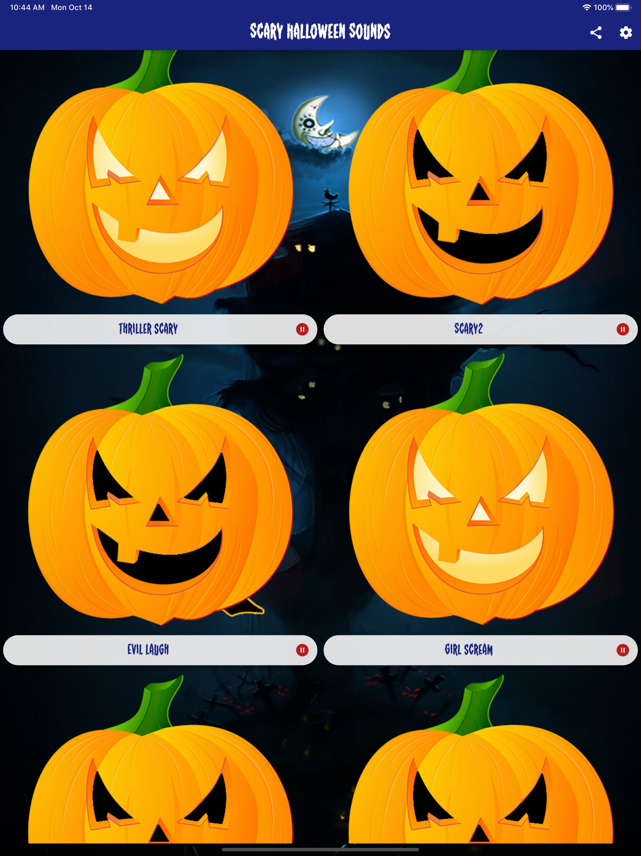 Halloween Creepy Sounds screenshot 10