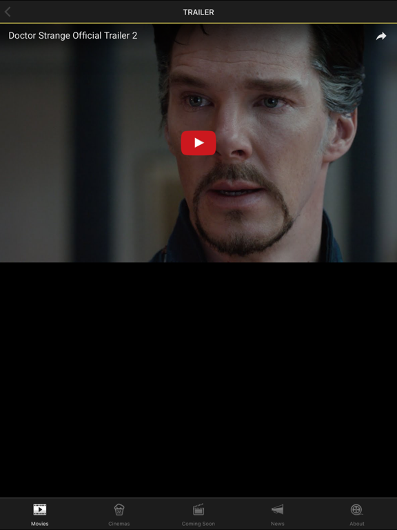 Cinema Qatar iPad screenshot 4 - Entertainment app