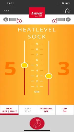 Lenz heat_app screenshot 2