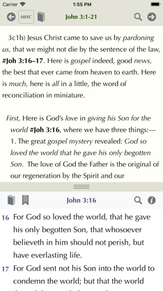 Matthew Henry Study Bible screenshot 2