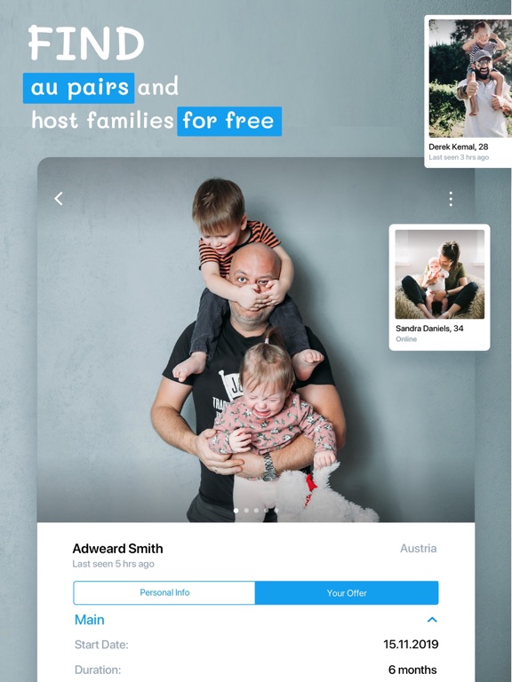 Screenshot #4 pour Aupair App