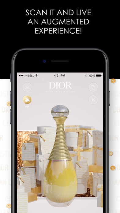 Dior AR Experience Screenshot