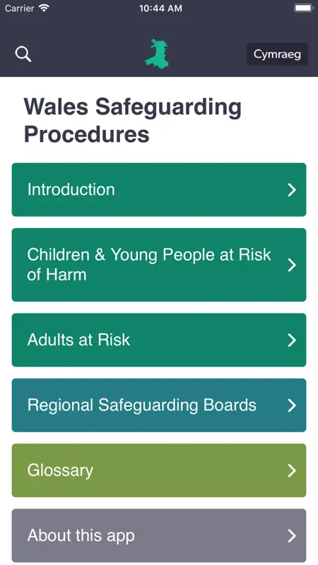 Wales Safeguarding Procedures screenshot 1 of 3