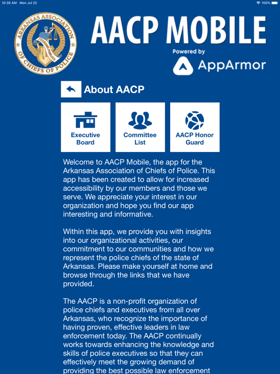 Screenshot #6 pour AACP Mobile