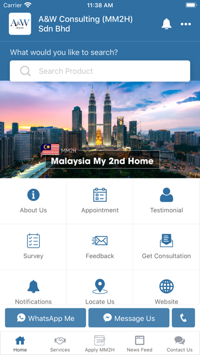 A&W Consulting (MM2H) Sdn Bhd Screenshot