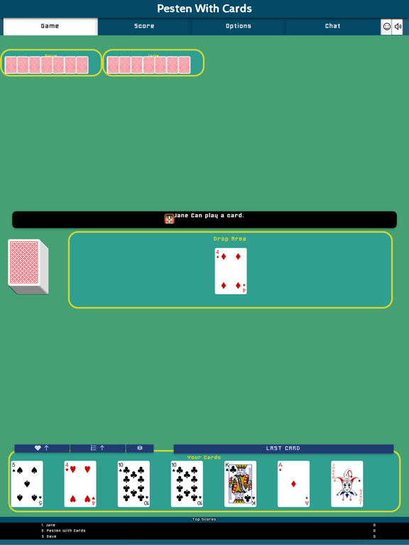 Screenshot #4 pour Pesten With Cards