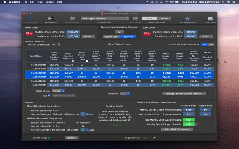 iGuideline screenshot