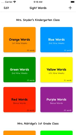 Game screenshot Share Sight Words hack