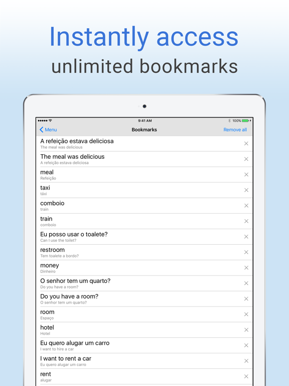 Screenshot #4 for English-Portuguese Dictionary.