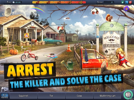 Criminal Case iPad app afbeelding 5