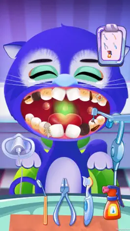 Game screenshot Kitty Cat Dentist apk