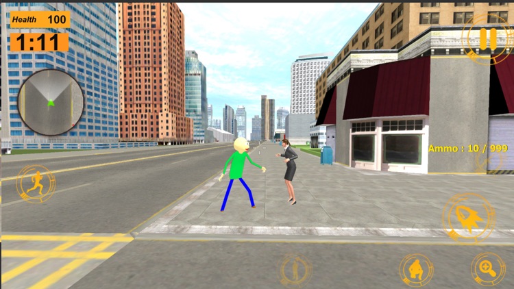 Baldi Stickman Gangstar Vegas screenshot-5