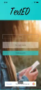 TextED - Text Translator screenshot #2 for iPhone