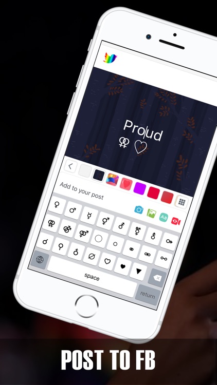Gender & Sexual Signs Keyboard screenshot-3