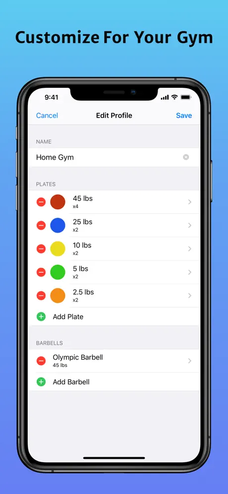 BarLoad Plate Calculator