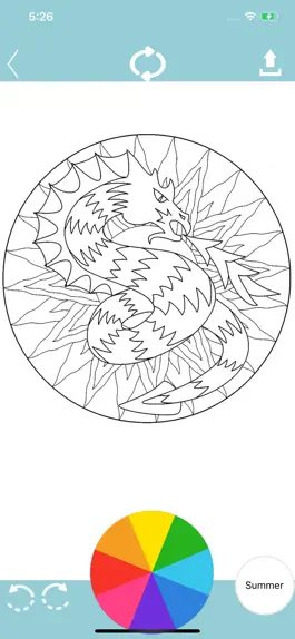Game screenshot Mandala Coloring Book for Me apk