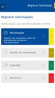 anatel consumidor mobile iphone screenshot 3