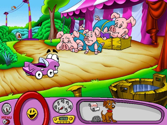 Putt-Putt Joins The Circus iPad app afbeelding 4