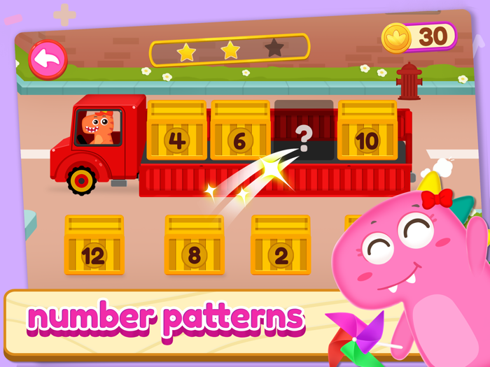 Dino School Kids Math Game -