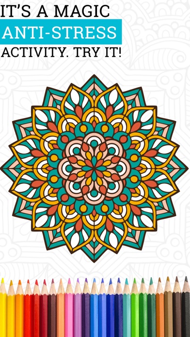 Coloring book for Adults - Fun Screenshot