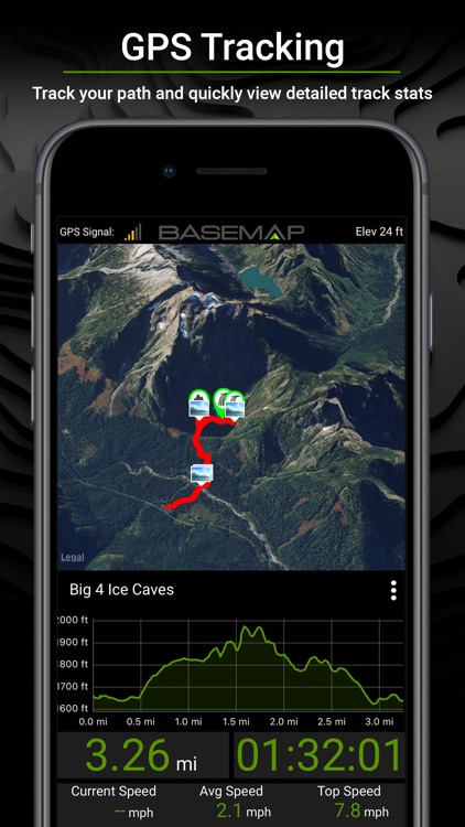 BaseMap: 3D Hiking Hunting Map screenshot-3