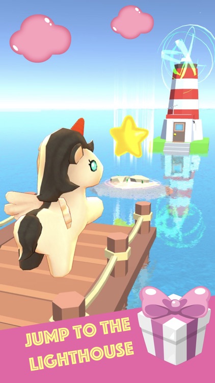 Cute Unicorn: running games screenshot-6