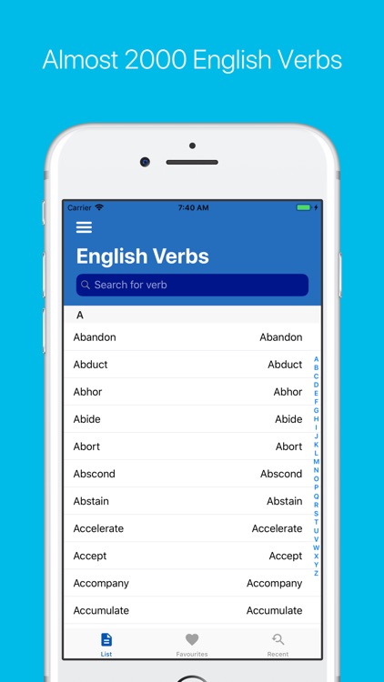 English Verb Conjugator screenshot-6