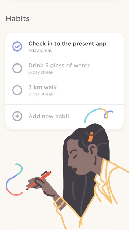 present - mindfulness journal screenshot-3