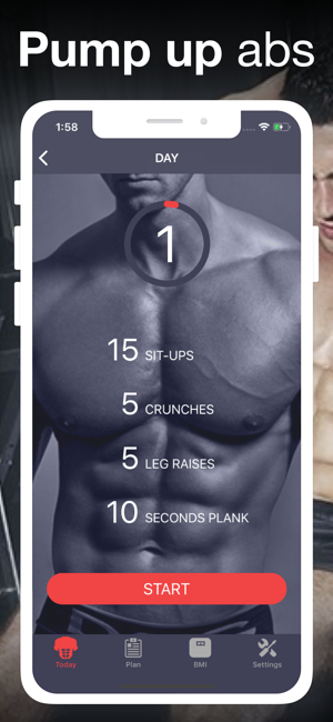 Six Pack Abs + Fat Burn Diet Screenshot