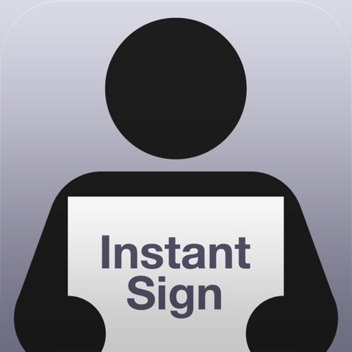 Instant Sign icon