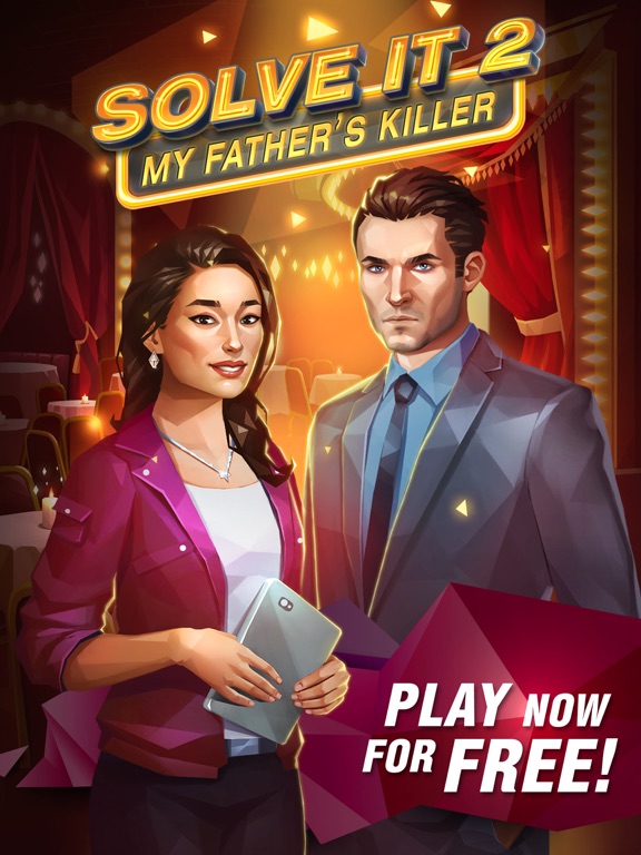 Solve It 2: My Father's Killer iPad screenshot 8 - Games app