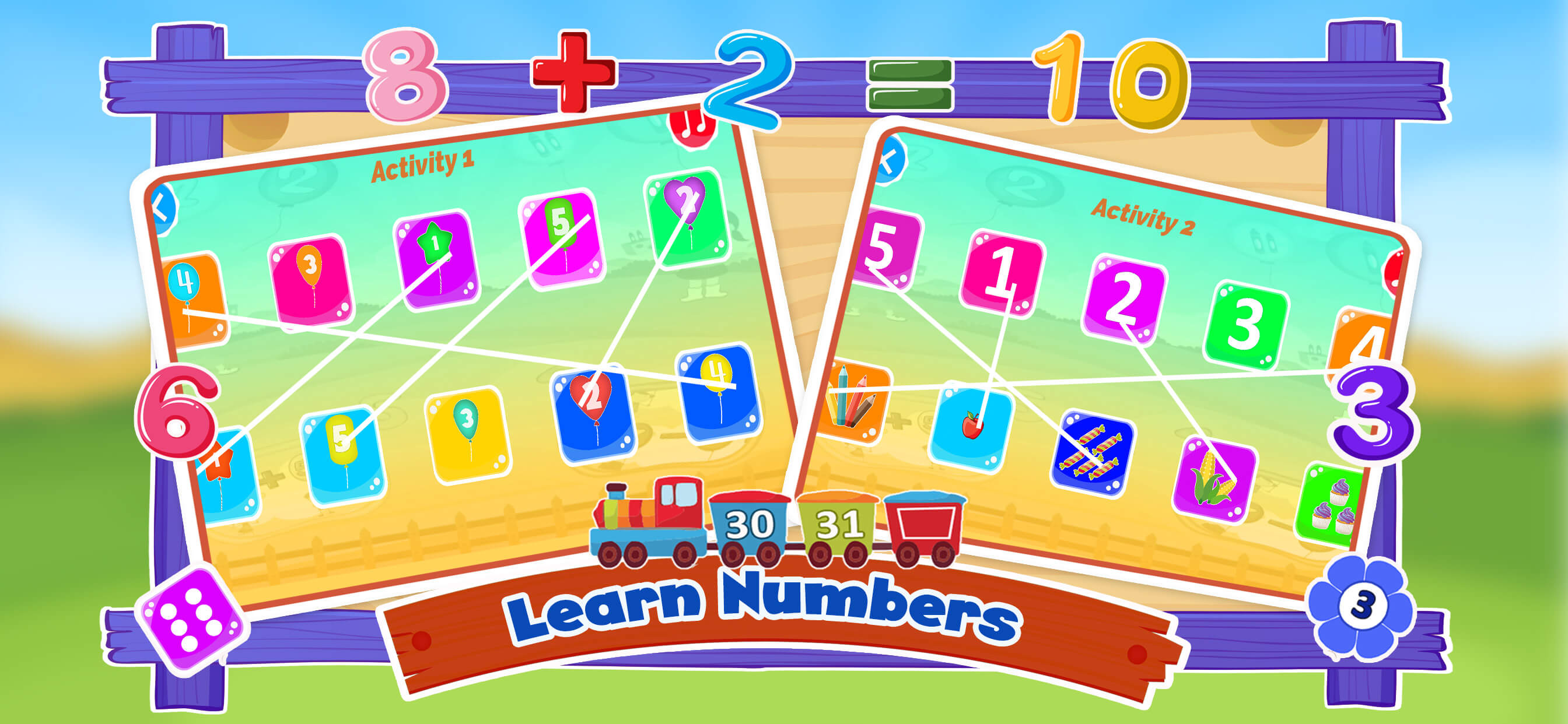 Number Match Math Matching App