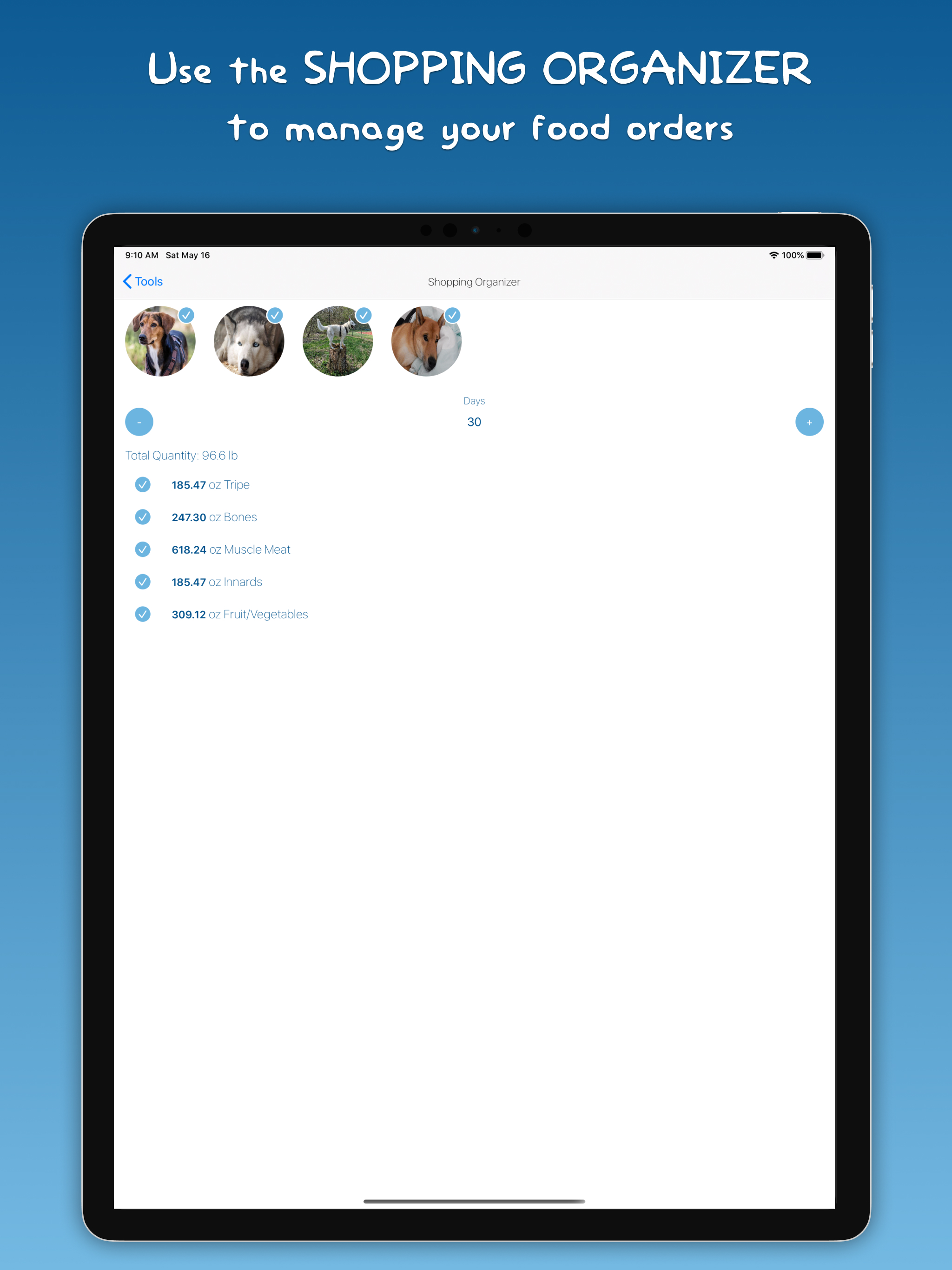 The BARF App