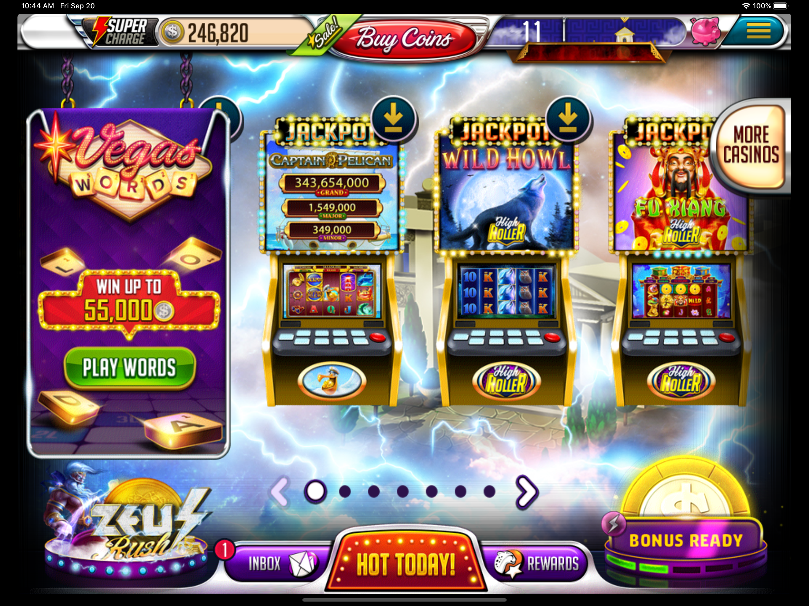 Vegas Downtown Slots & Words