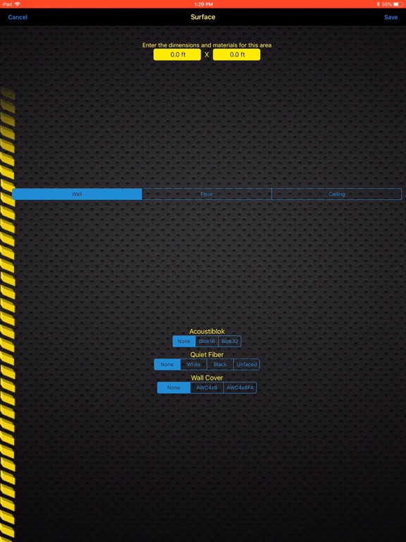 Acoustiblok Sound Analyzer iPad screenshot 7 - Business app